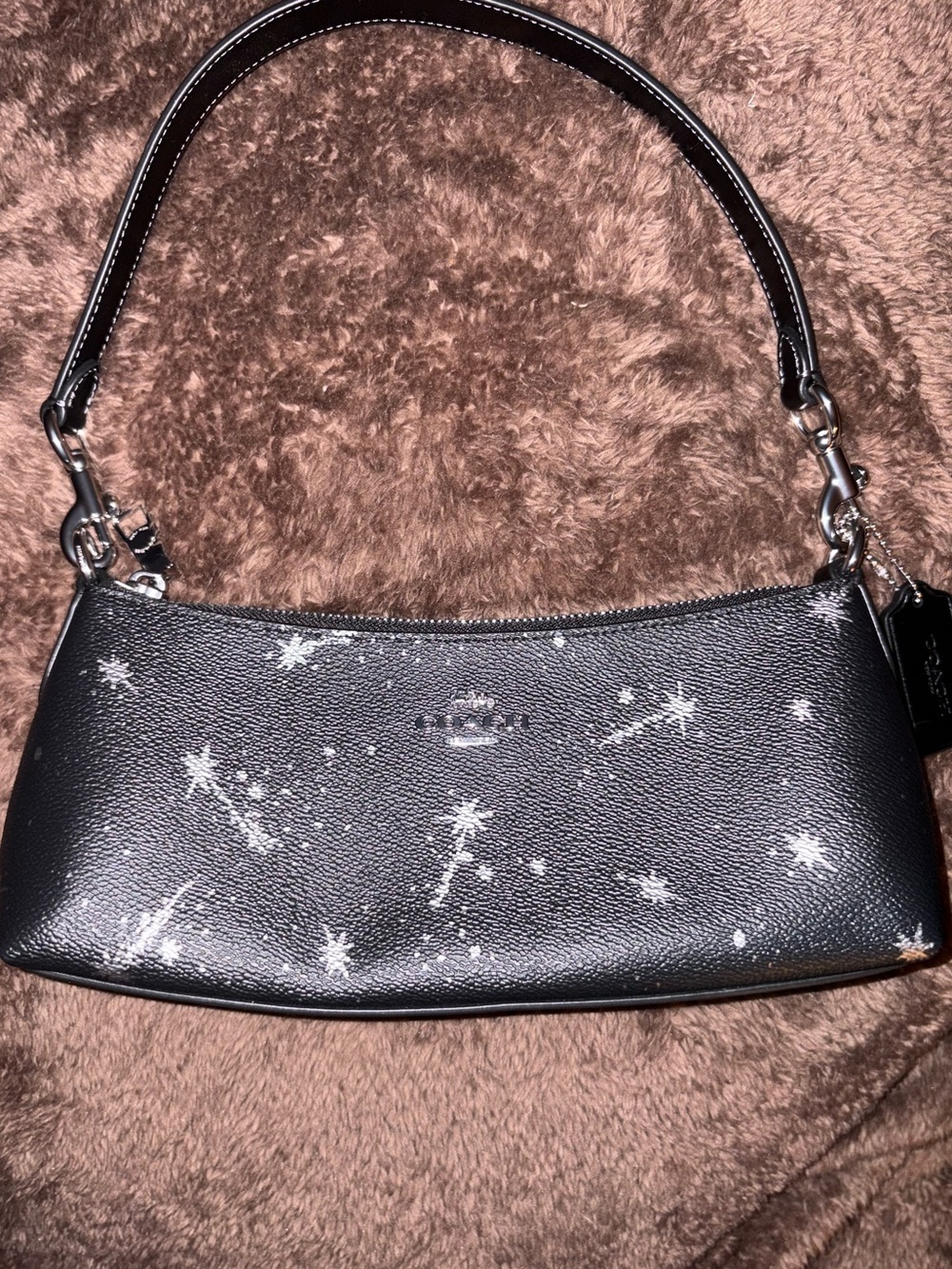 Coach Charlotte shoulder bag with the cutest shooting star print!💫